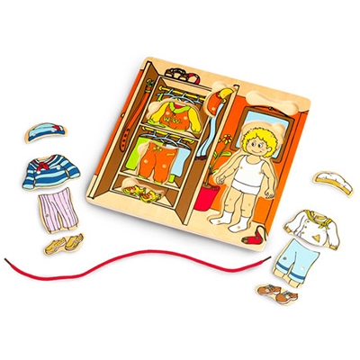Aankleedpuzzel; Wonderworld 3080BK              AANBIEDING