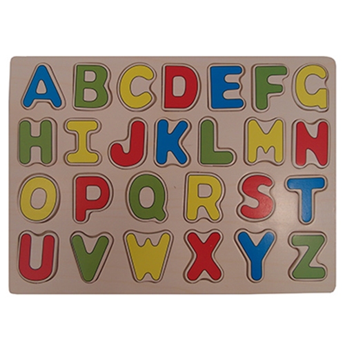 Puzzel ABC hoofdletters