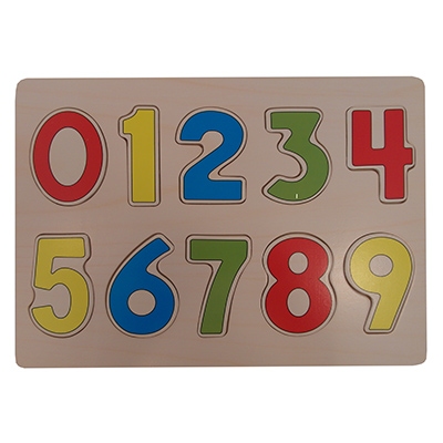 Puzzel cijfers 0-9 klassiek
