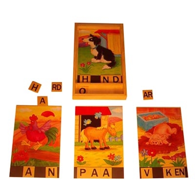 Puzzel magneet boerderijdieren           AANBIEDING