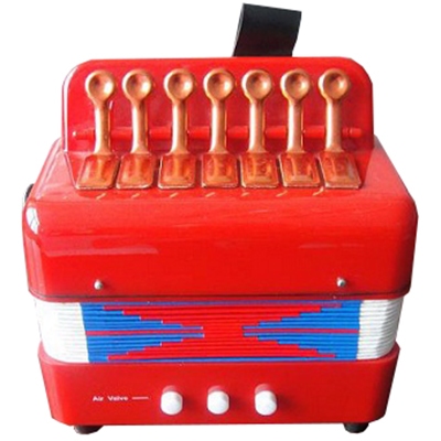 Accordeon rood