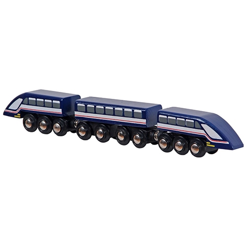 Hogesnelheidstrein 3-delig blauw; Mentari 6644B