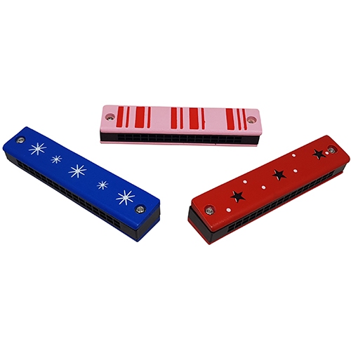Mondharmonica pastel; L 13 CM