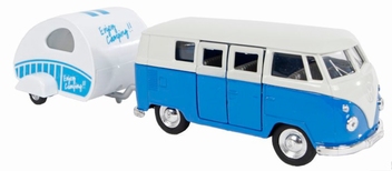 Welly VW T1 1963 met caravan