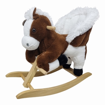 Hobbelpaard steigerend paard inzit zithoogte 38 cm