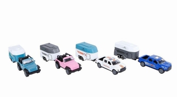 Auto-met-paardentrailer-4 assorti