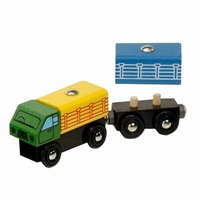 Vrachtauto met aanhanger set van 2; Mentari 6627 