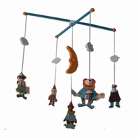 Mobile trekpop dikbuik 