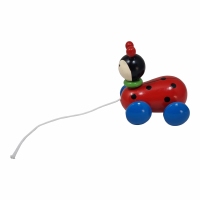 Trekfiguur lieveheersbeest; L 9 CM 
