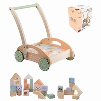Duwwagen met blokken pastel; 80092 