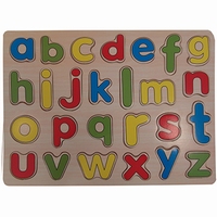 Puzzel abc schrijfletters 
