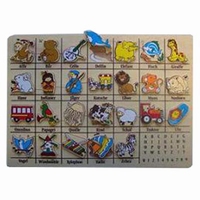 Puzzel alfabet duits 