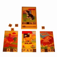 Puzzel magneet boerderijdieren           AANBIEDING 