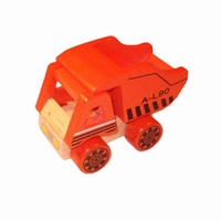 Werkauto oranje kiepauto 