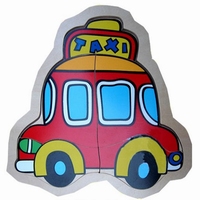 Legpuzzel auto / taxi; 3 stukjes aanbieding 