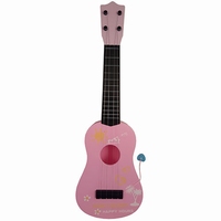 Ukelele roze; Plastic Polymer 