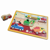 Puzzel bouwplaats dikke stukken (1,3 CM) 