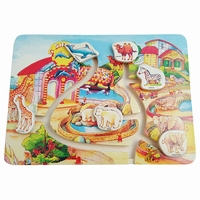 Schuifpuzzel dierentuin 