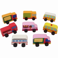 Autotjes klein; 8 assortie per set van 8