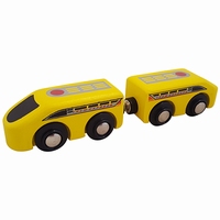 Sneltrein 2-delig geel; Mentari 6654 