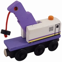 Wagon met kraan 