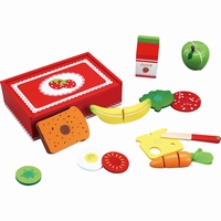 Lunch box aardbei inclusief inhoud Aanbieding 