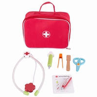 Dokterstas met accessoires 8-delig; Playwood prijsverlaging