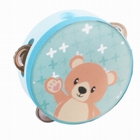 30329-1 Studio Circus Tambourin Bear blue 