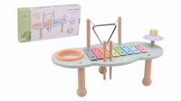 Muziektafel pastel 
