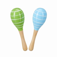 Sambabal s/v 2 Groen en Blauw gestreept 