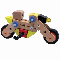 W&uuml;dworkers motorfiets 