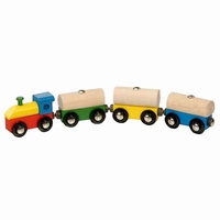 Trein 4-delig boomstam; Mentari P 6628 