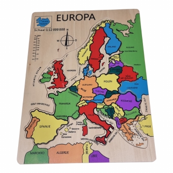 Legpuzzel europa groot nederlands