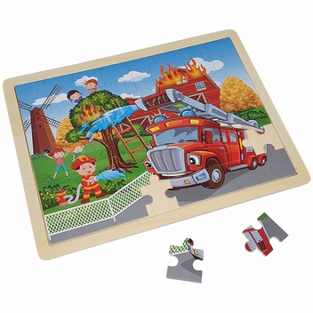 Legpuzzel brandweer 48 stukjes