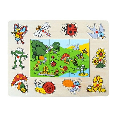 Knop / Legpuzzel insect