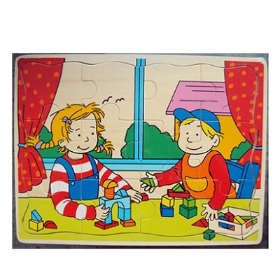 Legpuzzel jongen en meisje