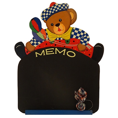 Memo / Schoolbord beer rode broek