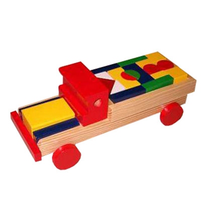 Blokkenauto kleur 00122 prijsverlaging
