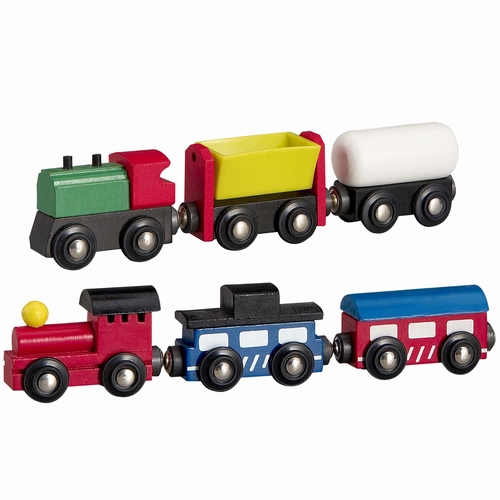 Trein 6-delig; met 2 locomotieven