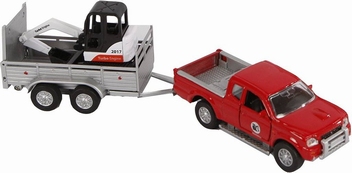 Die-cast  Mitsubishi met Minigraver