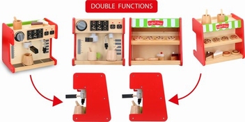 Koffiezetapparaat en Winkel - Set 2-in-1  PW2478A