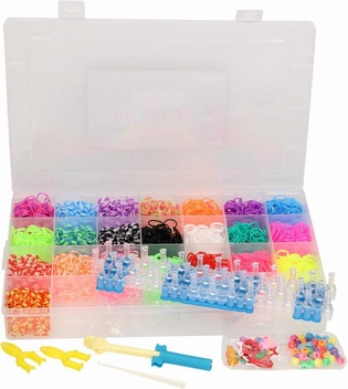 Loom bands 5600 delig met plank en accesoires