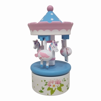 Muziekdoos Carrousel hangende paarden