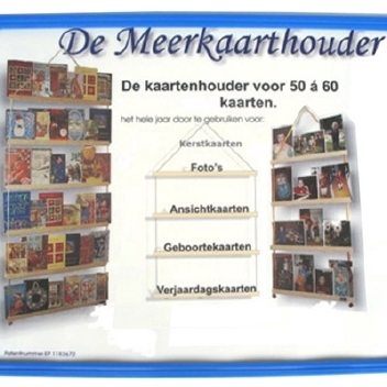 Meerkaarthouder 4 latten