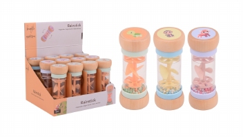 Zintuig regen stick in display, 3 assortie