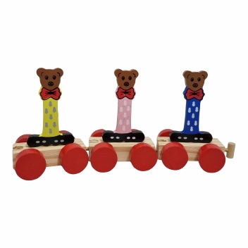 Treinletters kleur 8 CM  : i