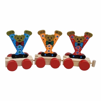 Treinletters kleur 8 CM  : Y