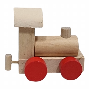 Treinletters kleur / blank 8 CM - Locomotief
