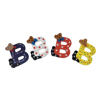 Deurletters kleur groot 10 cm : B