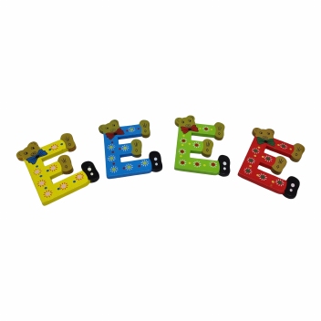 Deurletters kleur groot 10 cm : E